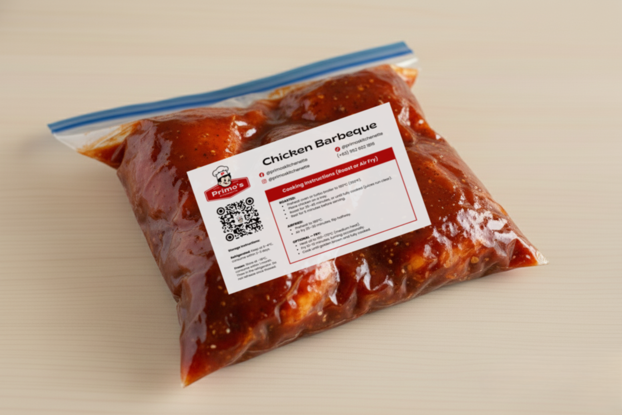 Barbecue Chicken Leg Quarter