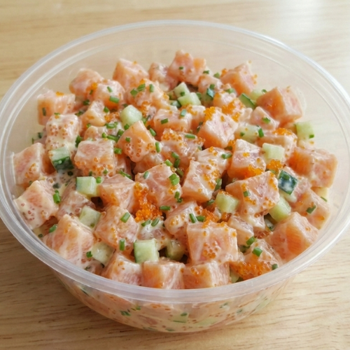 Creamy Sashimi Salad